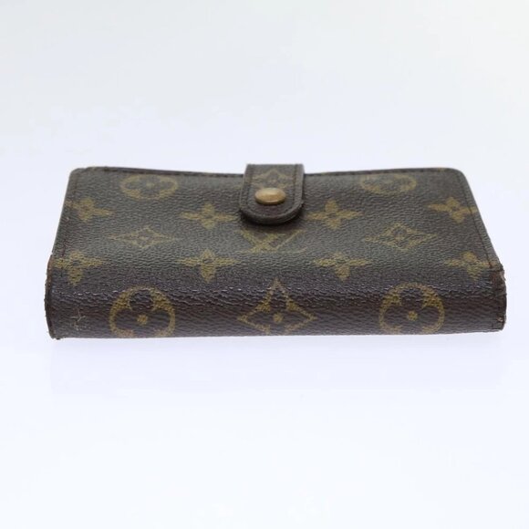 LOUIS VUITTON Monogram Porte Monnaie Billets Viennois Wallet M61663 Auth 50864 - Picture 6 of 16